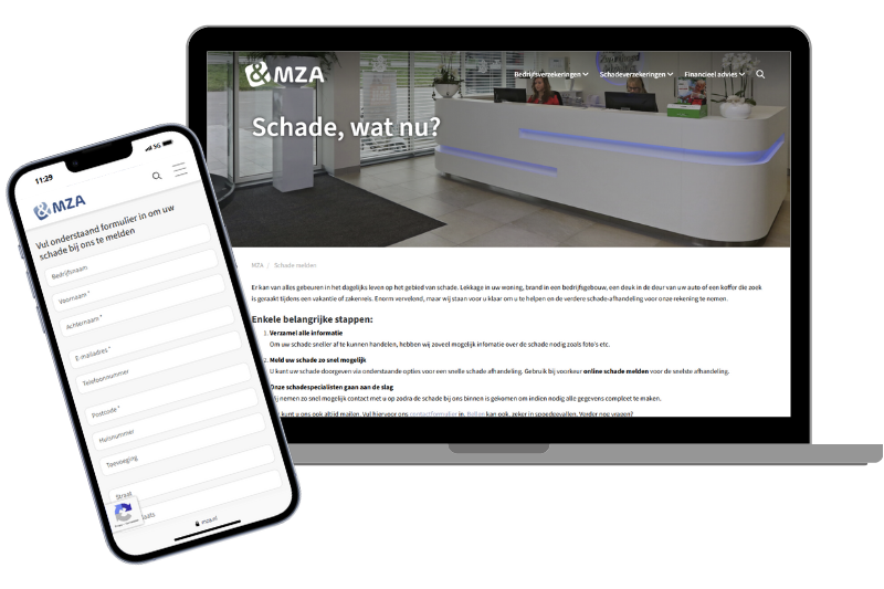 HP verzekeringen wordt MZA